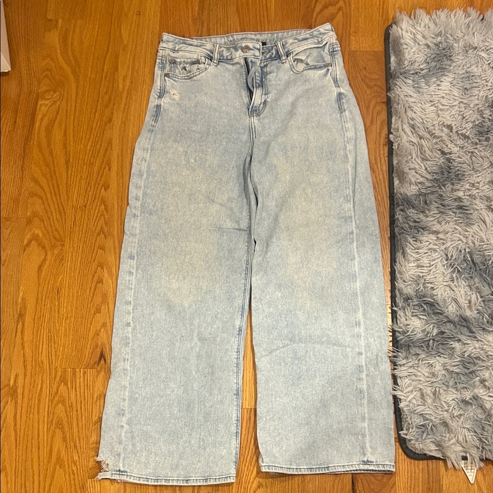 American Eagle Outfitters Light Wash Flare Jeans